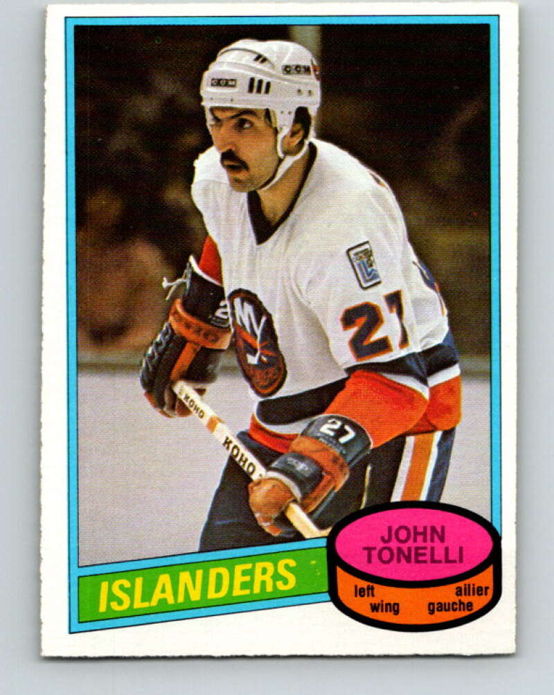 1980-81 O-Pee-Chee #305 John Tonelli  New York Islanders  V40187