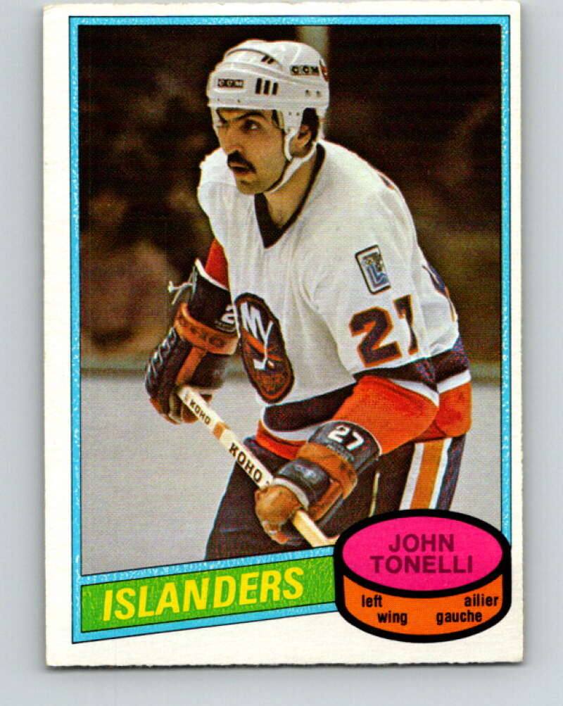 1980-81 O-Pee-Chee #305 John Tonelli  New York Islanders  V40188