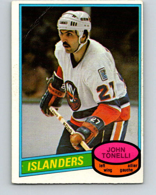 1980-81 O-Pee-Chee #305 John Tonelli  New York Islanders  V40191