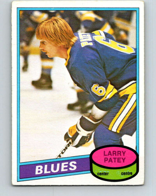 1980-81 O-Pee-Chee #310 Larry Patey  St. Louis Blues  V40237