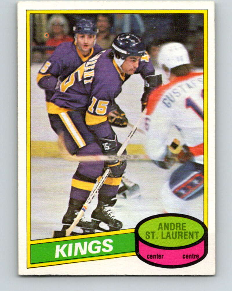 1980-81 O-Pee-Chee #316 Andre St. Laurent  Los Angeles Kings  V40299