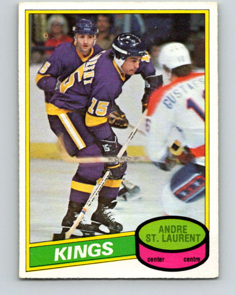 1980-81 O-Pee-Chee #316 Andre St. Laurent  Los Angeles Kings  V40300