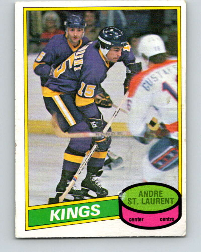 1980-81 O-Pee-Chee #316 Andre St. Laurent  Los Angeles Kings  V40302