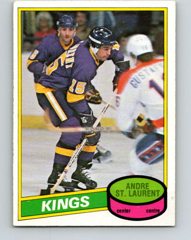 1980-81 O-Pee-Chee #316 Andre St. Laurent  Los Angeles Kings  V40307