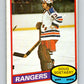 1980-81 O-Pee-Chee #324 Doug Soetaert  RC Rookie New York Rangers  V40368