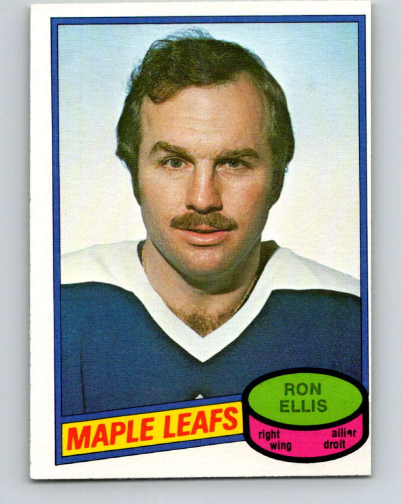 1980-81 O-Pee-Chee #329 Ron Ellis  Toronto Maple Leafs  V40406