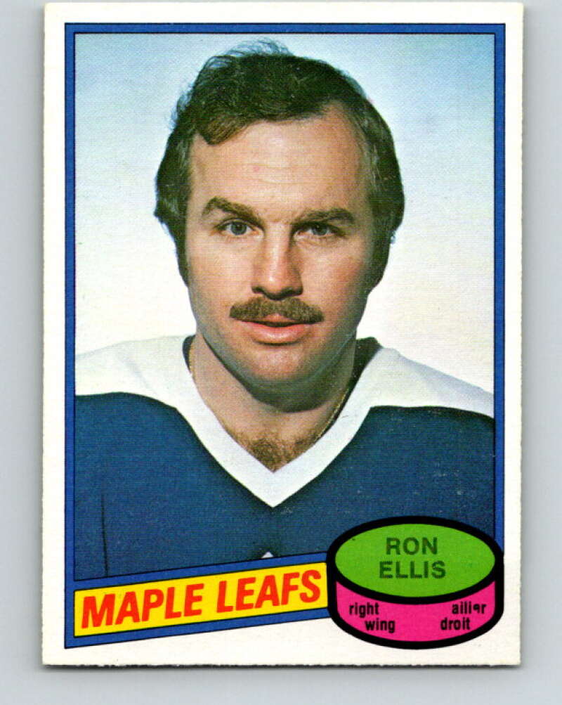 1980-81 O-Pee-Chee #329 Ron Ellis  Toronto Maple Leafs  V40410