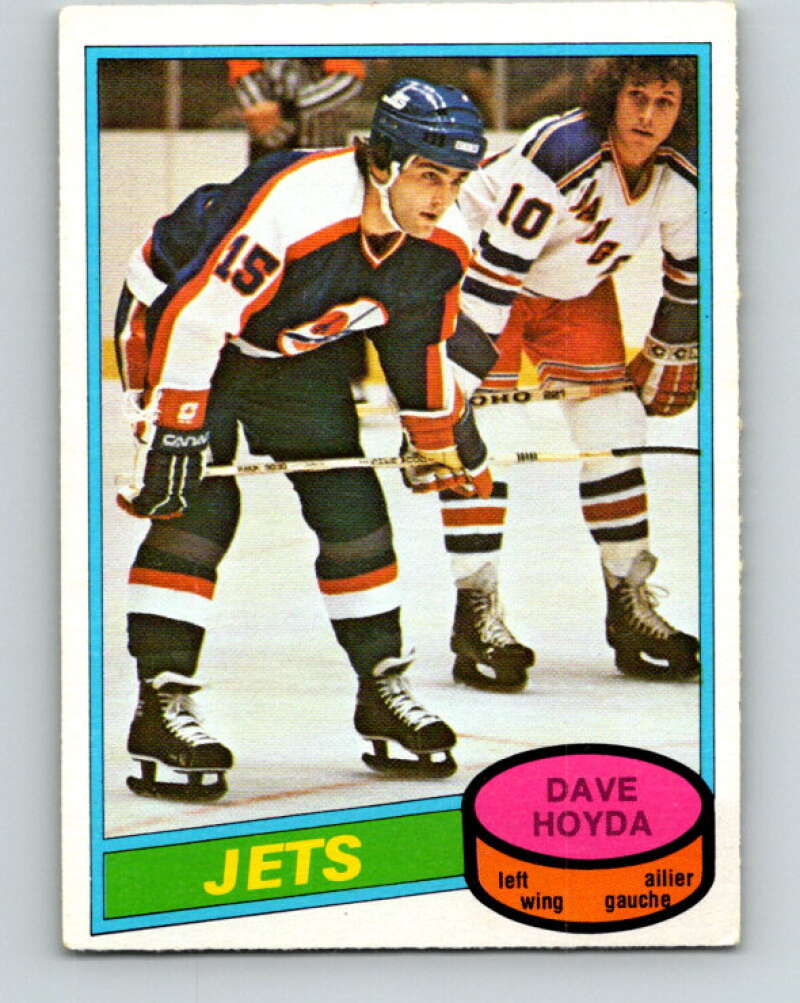 1980-81 O-Pee-Chee #332 Dave Hoyda  Winnipeg Jets  V40439