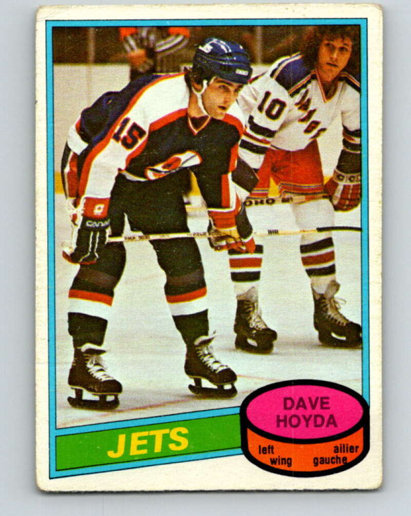 1980-81 O-Pee-Chee #332 Dave Hoyda  Winnipeg Jets  V40440