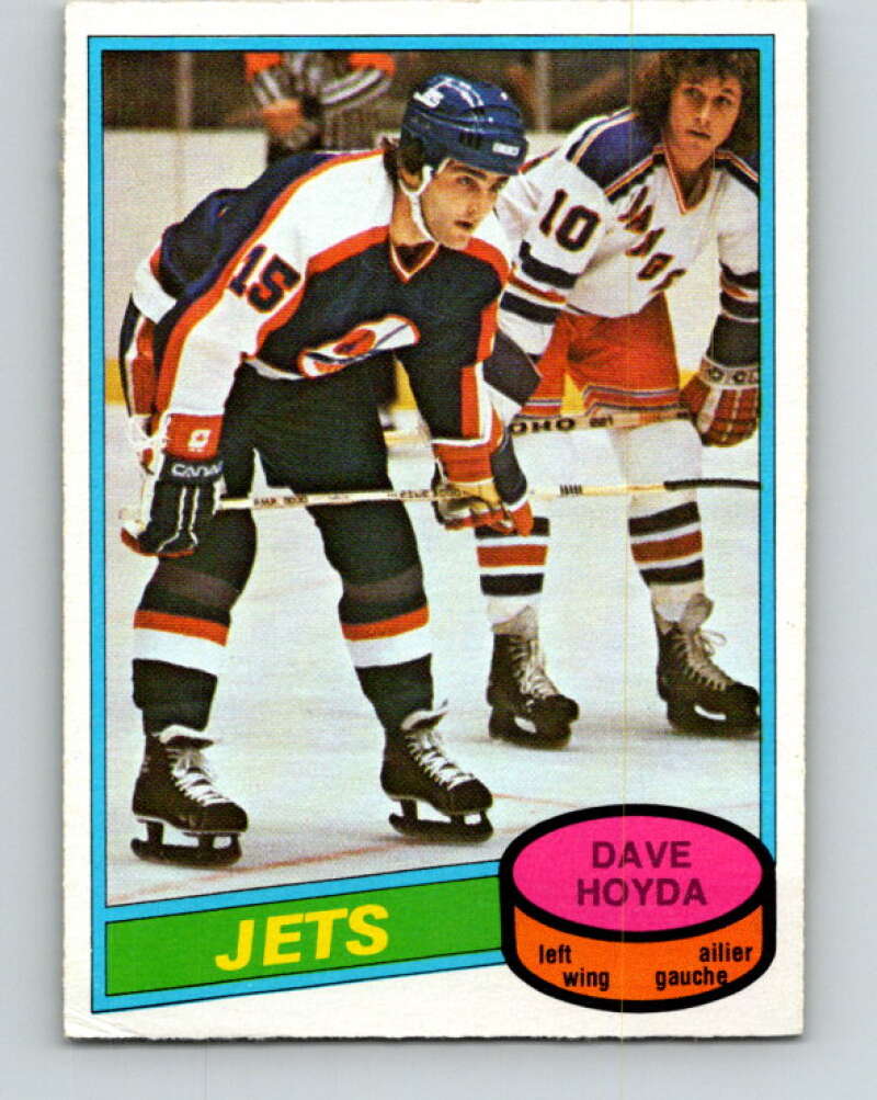1980-81 O-Pee-Chee #332 Dave Hoyda  Winnipeg Jets  V40442