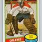 1980-81 O-Pee-Chee #333 Ron Low  Edmonton Oilers  V40453