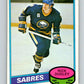 1980-81 O-Pee-Chee #355 Rick Dudley  Buffalo Sabres  V40648