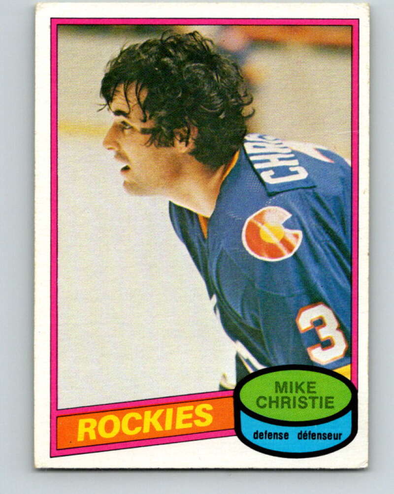 1980-81 O-Pee-Chee #358 Mike Christie  Colorado Rockies  V40681