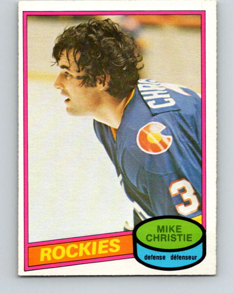 1980-81 O-Pee-Chee #358 Mike Christie  Colorado Rockies  V40682
