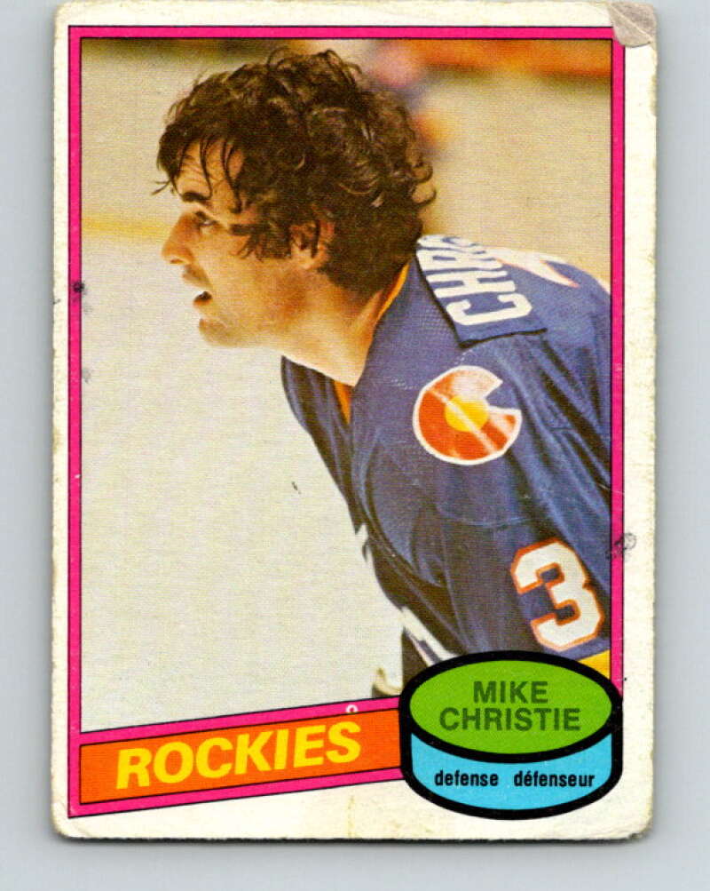1980-81 O-Pee-Chee #358 Mike Christie  Colorado Rockies  V40686