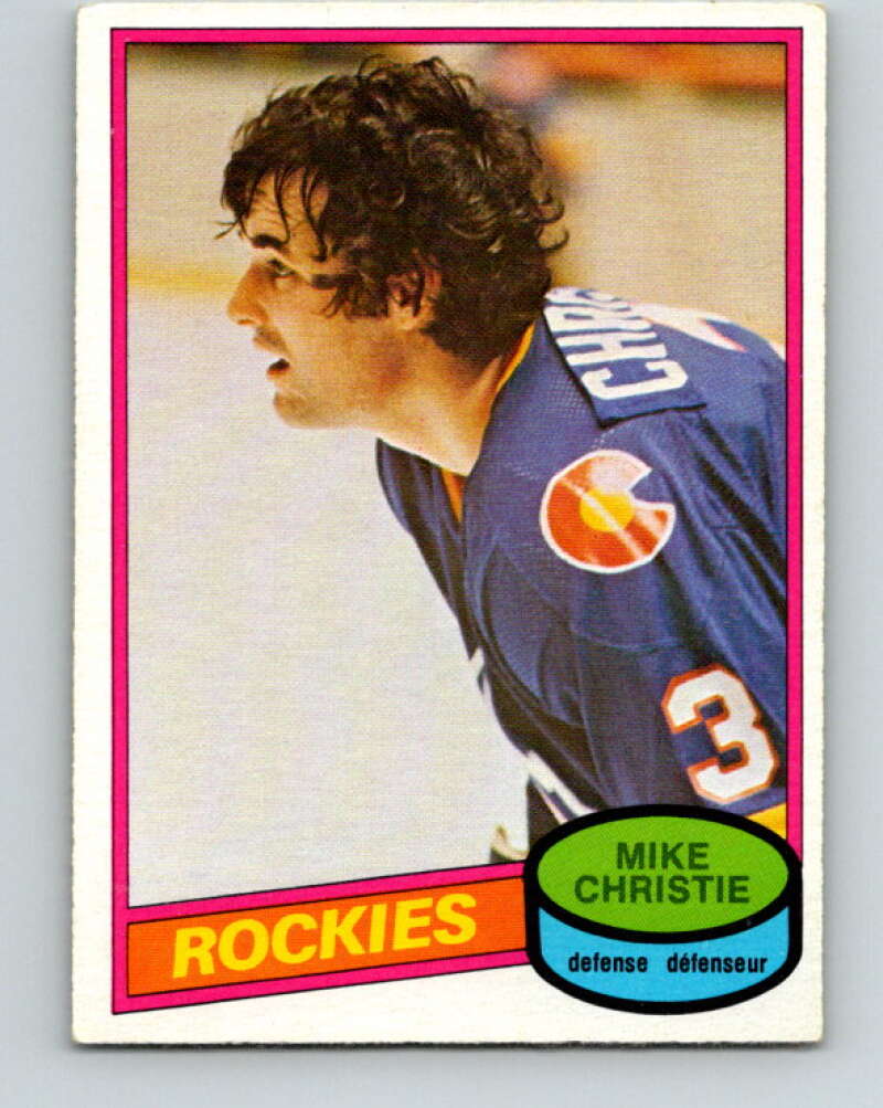 1980-81 O-Pee-Chee #358 Mike Christie  Colorado Rockies  V40687