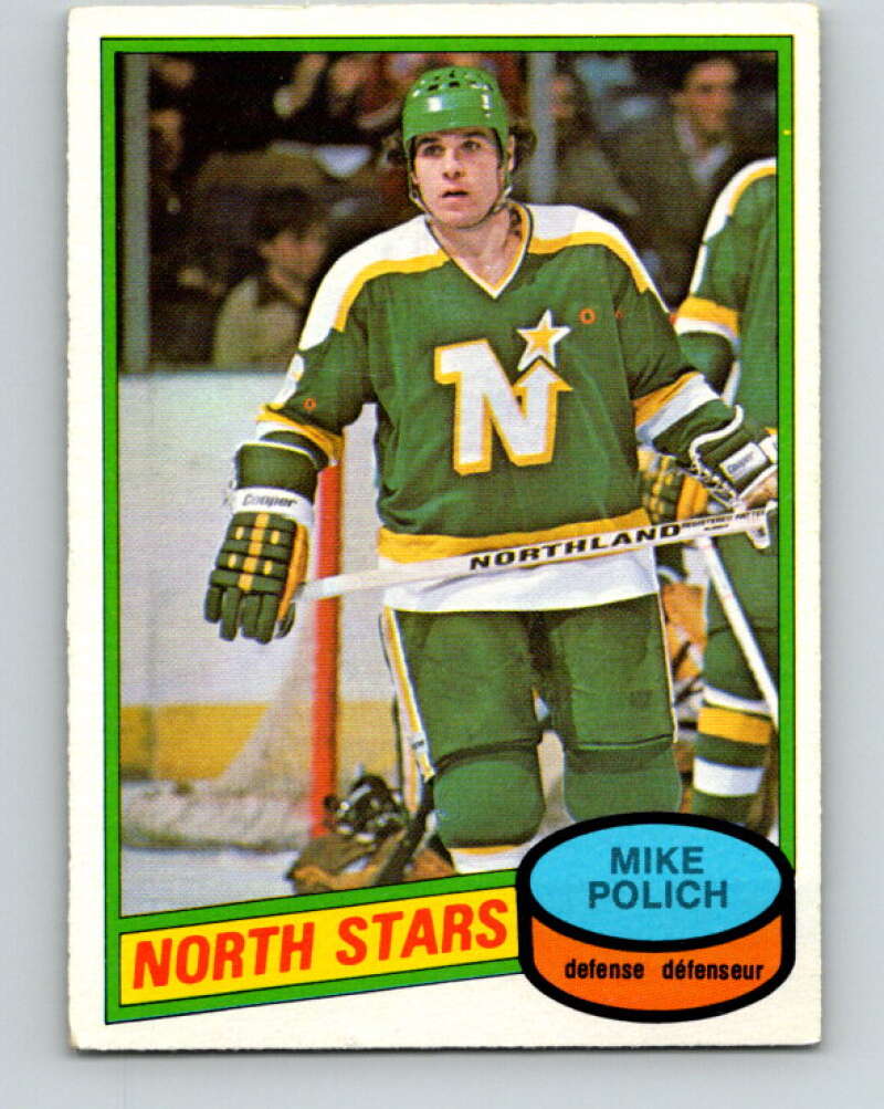 1980-81 O-Pee-Chee #363 Mike Polich  Minnesota North Stars  V40723