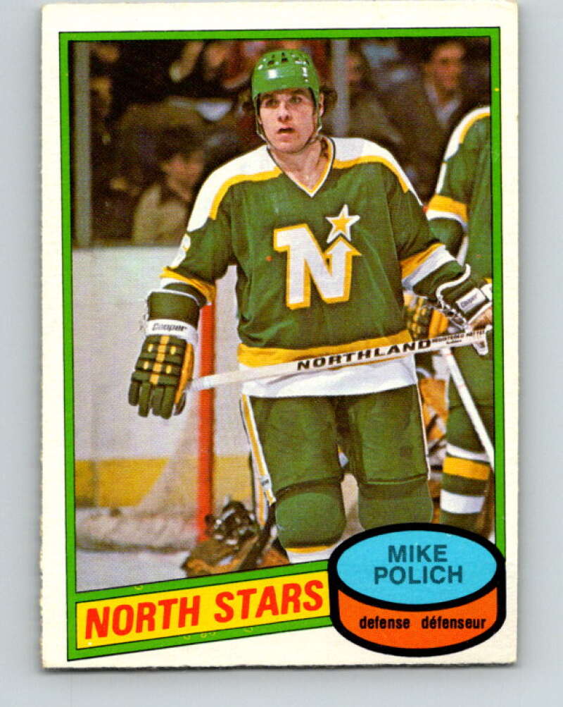 1980-81 O-Pee-Chee #363 Mike Polich  Minnesota North Stars  V40725