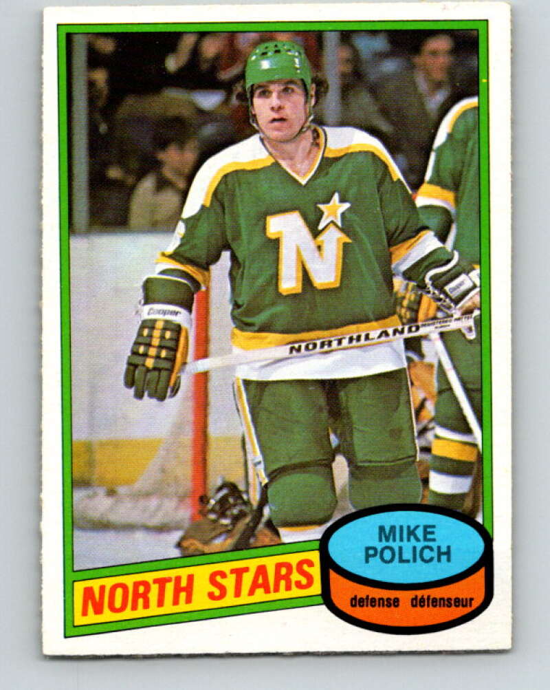 1980-81 O-Pee-Chee #363 Mike Polich  Minnesota North Stars  V40727