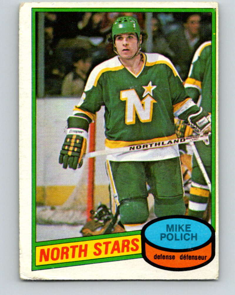1980-81 O-Pee-Chee #363 Mike Polich  Minnesota North Stars  V40729