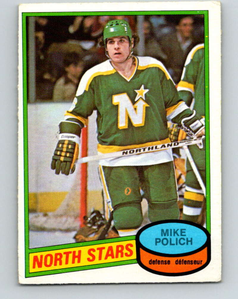 1980-81 O-Pee-Chee #363 Mike Polich  Minnesota North Stars  V40730