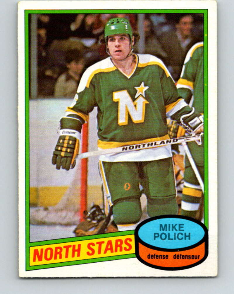 1980-81 O-Pee-Chee #363 Mike Polich  Minnesota North Stars  V40731