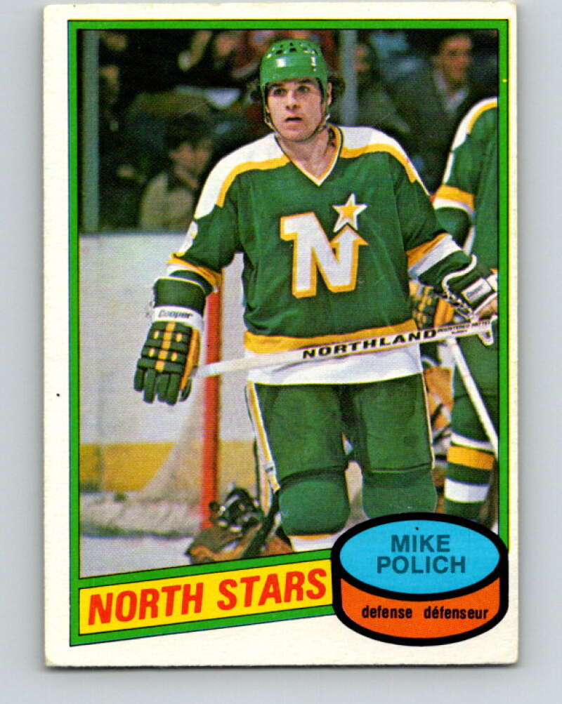 1980-81 O-Pee-Chee #363 Mike Polich  Minnesota North Stars  V40733