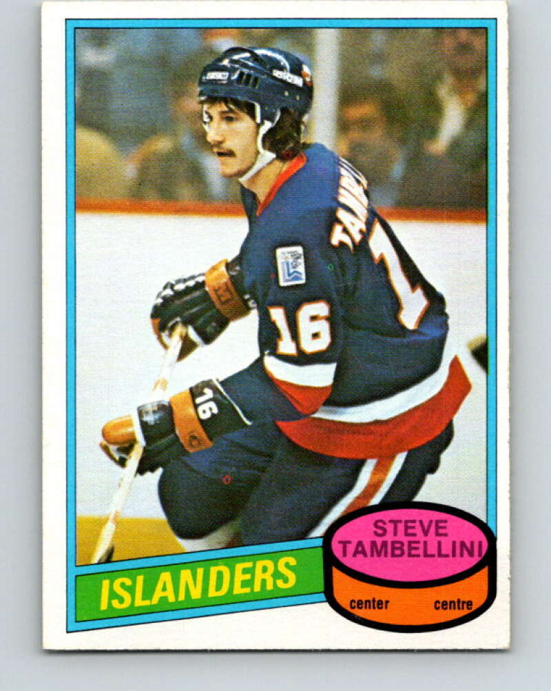 1980-81 O-Pee-Chee #365 Steve Tambellini  RC Rookie New York Islanders  V40747