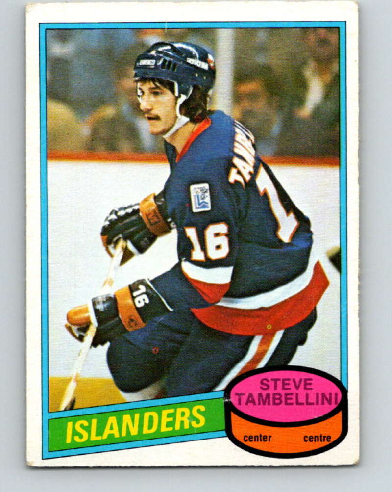 1980-81 O-Pee-Chee #365 Steve Tambellini  RC Rookie New York Islanders  V40748