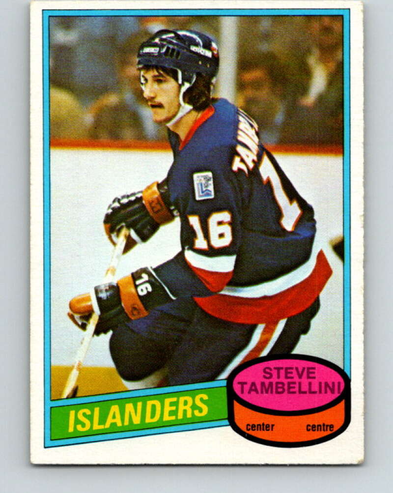 1980-81 O-Pee-Chee #365 Steve Tambellini  RC Rookie New York Islanders  V40749