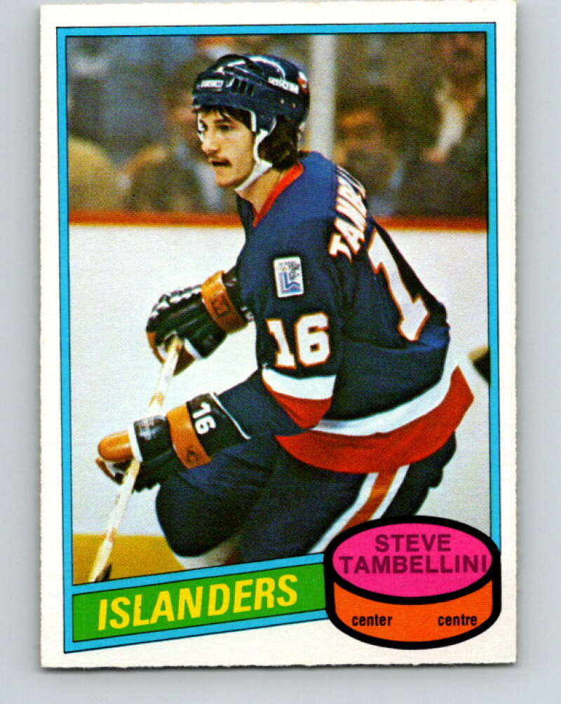 1980-81 O-Pee-Chee #365 Steve Tambellini  RC Rookie New York Islanders  V40753