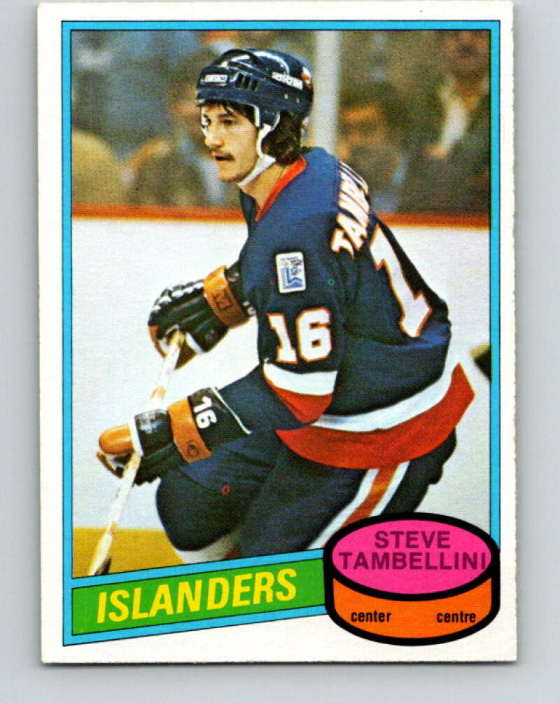 1980-81 O-Pee-Chee #365 Steve Tambellini  RC Rookie New York Islanders  V40754