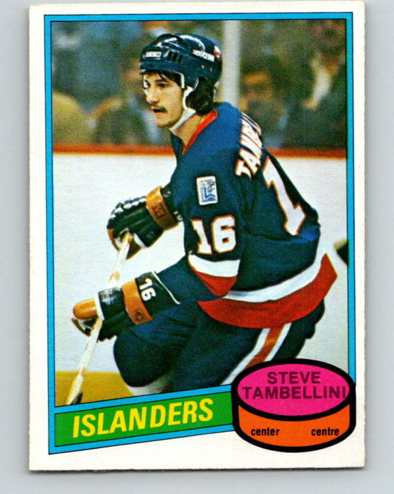 1980-81 O-Pee-Chee #365 Steve Tambellini  RC Rookie New York Islanders  V40755