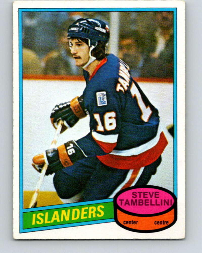 1980-81 O-Pee-Chee #365 Steve Tambellini  RC Rookie New York Islanders  V40757