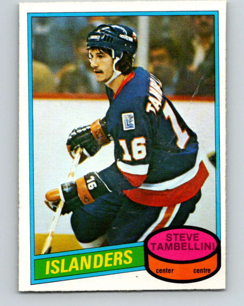 1980-81 O-Pee-Chee #365 Steve Tambellini  RC Rookie New York Islanders  V40758