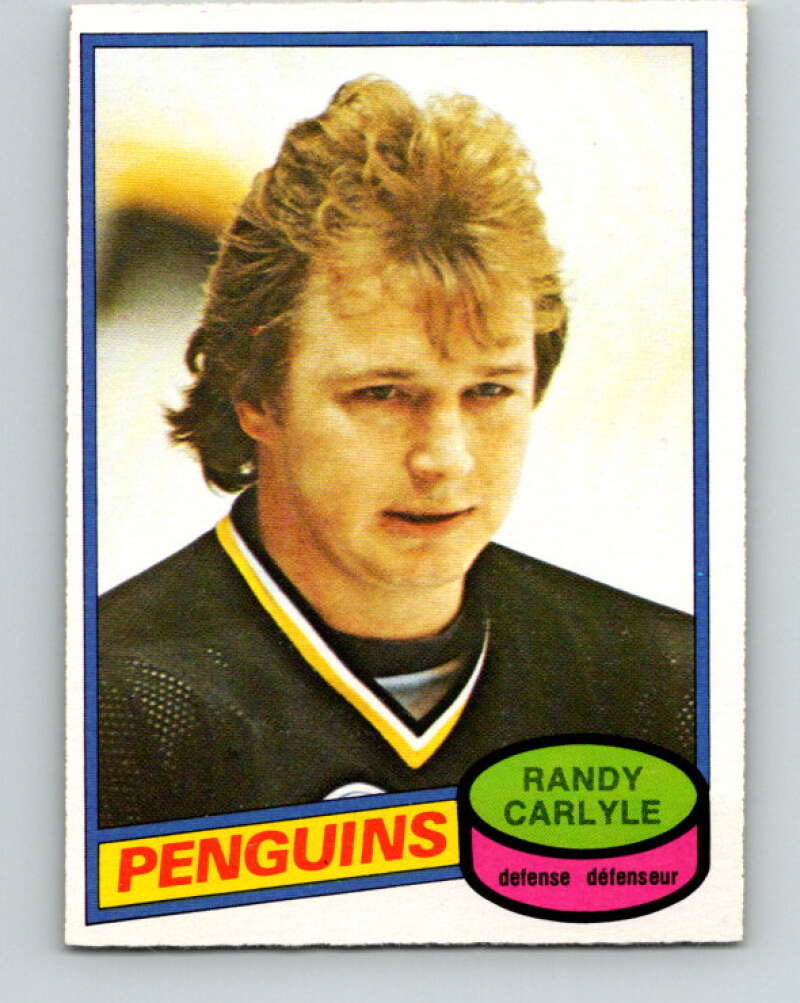 1980-81 O-Pee-Chee #367 Randy Carlyle  Pittsburgh Penguins  V40773