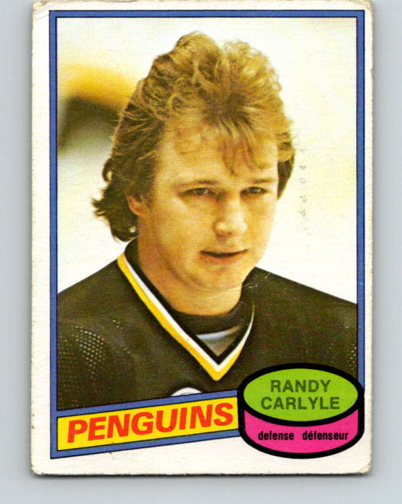 1980-81 O-Pee-Chee #367 Randy Carlyle  Pittsburgh Penguins  V40781