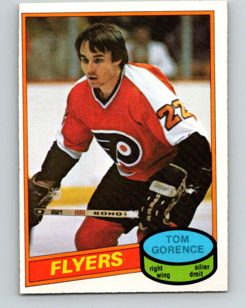 1980-81 O-Pee-Chee #368 Tom Gorence  Philadelphia Flyers  V40782