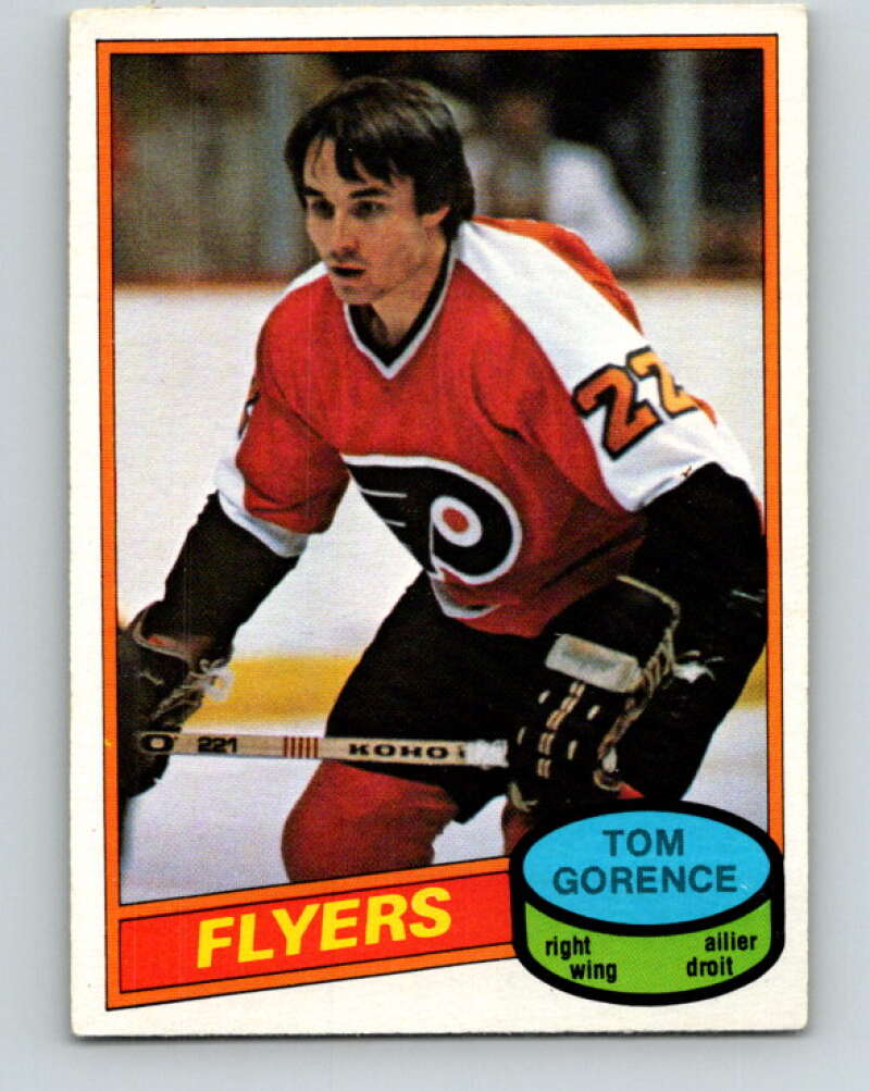 1980-81 O-Pee-Chee #368 Tom Gorence  Philadelphia Flyers  V40783
