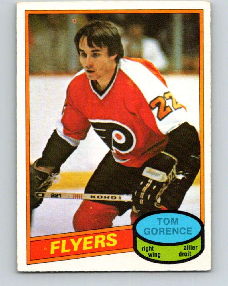 1980-81 O-Pee-Chee #368 Tom Gorence  Philadelphia Flyers  V40790