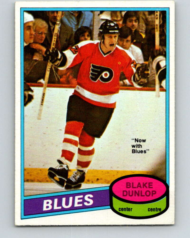 1980-81 O-Pee-Chee #370 Blake Dunlop  St. Louis Blues  V40807