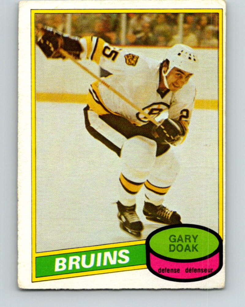 1980-81 O-Pee-Chee #374 Gary Doak  Boston Bruins  V40850