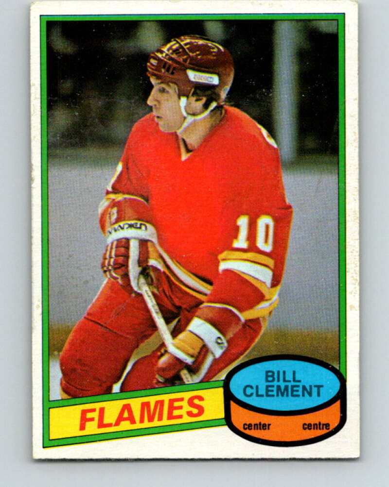 1980-81 O-Pee-Chee #376 Bill Clement  Calgary Flames  V40867