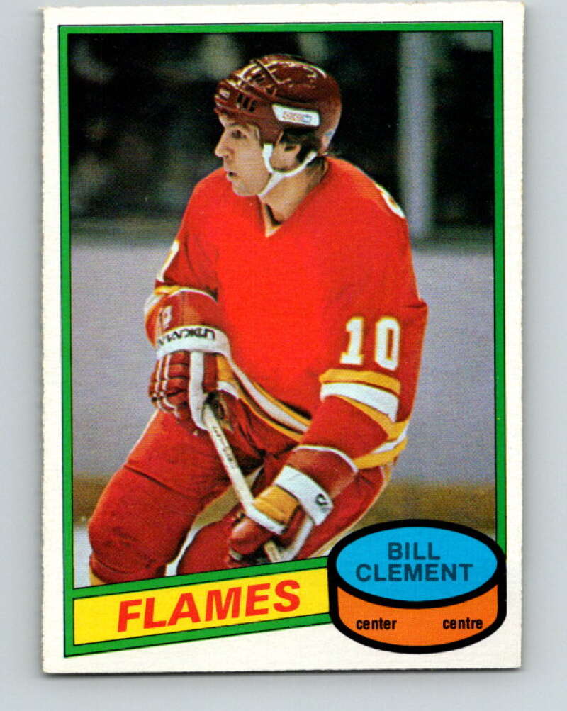1980-81 O-Pee-Chee #376 Bill Clement  Calgary Flames  V40870