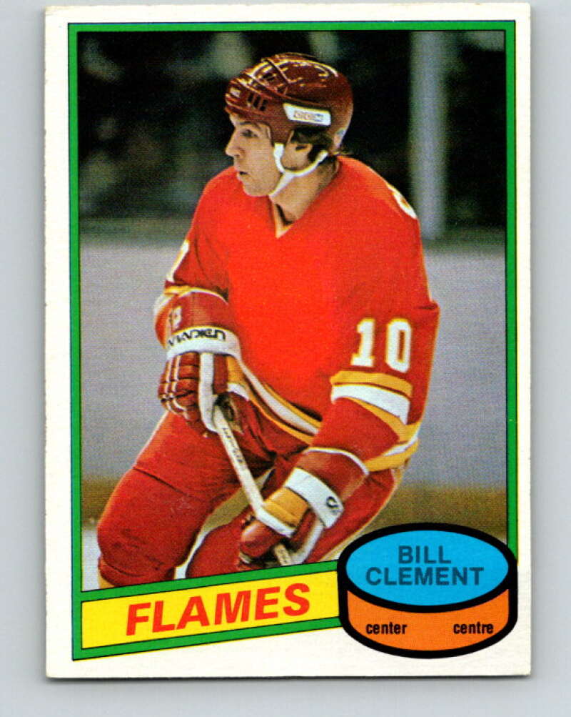 1980-81 O-Pee-Chee #376 Bill Clement  Calgary Flames  V40871