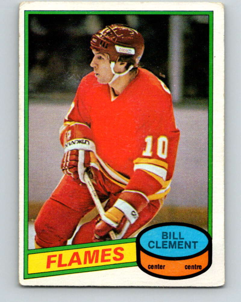 1980-81 O-Pee-Chee #376 Bill Clement  Calgary Flames  V40876