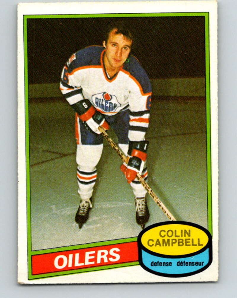 1980-81 O-Pee-Chee #380 Colin Campbell  Edmonton Oilers  V40917
