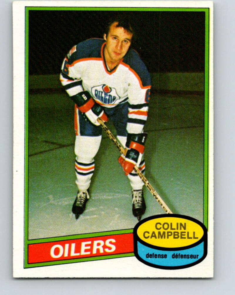 1980-81 O-Pee-Chee #380 Colin Campbell  Edmonton Oilers  V40919