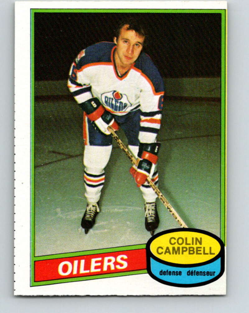 1980-81 O-Pee-Chee #380 Colin Campbell  Edmonton Oilers  V40921