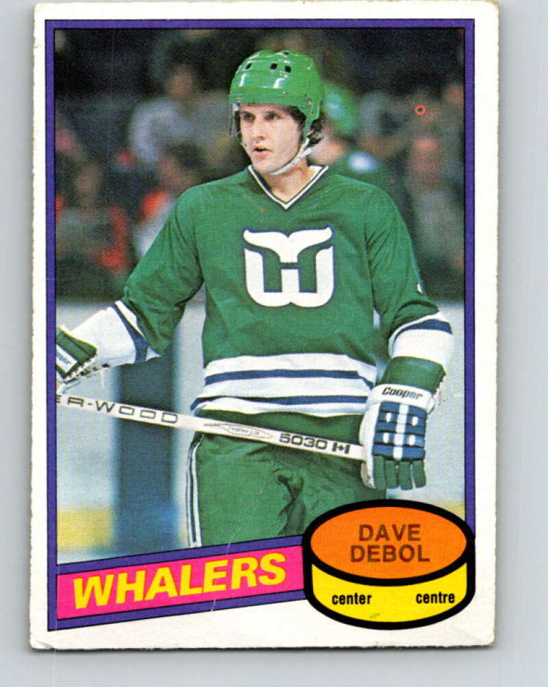 1980-81 O-Pee-Chee #381 Dave Debol  Hartford Whalers  V40927